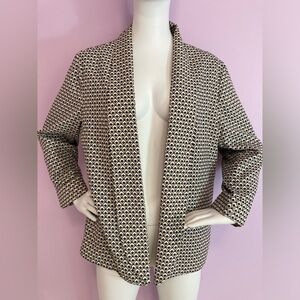 Blazer with 3/4 sleeves